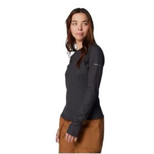 Columbia Charcoal Grey Women’s Boundless Days Knit Long Sleeve Shirt. Size XL.